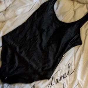 Simple Black Swimsuit